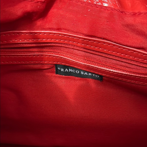 Franco Sarto Red Shoulder Bag - Picture 5 of 6